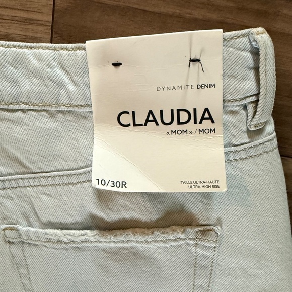 Dynamite Light Blue High Rise Women Jeans - Picture 8 of 8